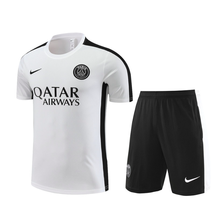 PSG Training Outfit Summer White - The Football Kit Gods