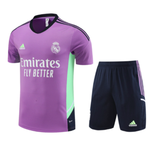 Real Madrid Training Outfit Purple Green