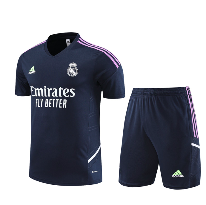 Real Madrid Training Outfit Summer Blue - The Football Kit Gods