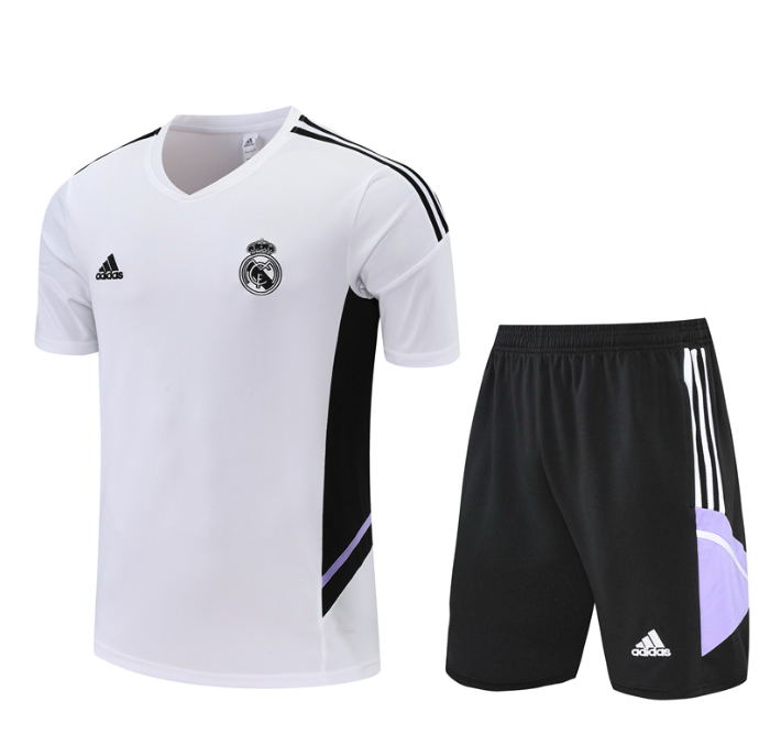 Real Madrid Training Outfit Summer White - The Football Kit Gods