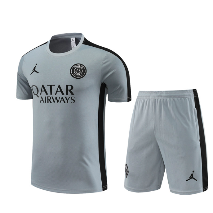 PSG Training Outfit Summer Grey - The Football Kit Gods