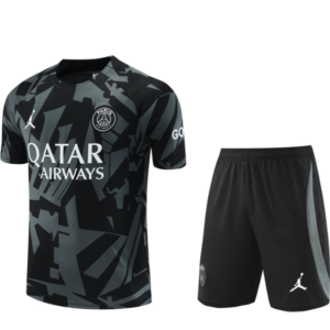 PSG Training Outfit Summer Grey Black