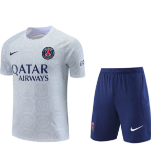 PSG Training Outfit Summer Grey White