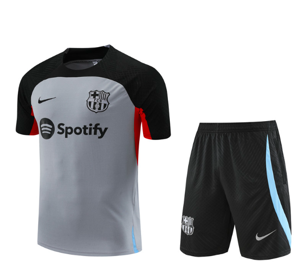 Barcelona Training Outfit Grey - The Football Kit Gods