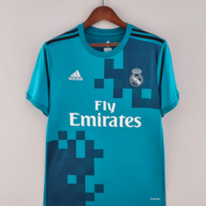 Real Madrid Away 2017/2018 Retro Vintage Classic