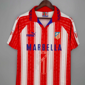 Atletico Madrid Home 1995/1996 Retro